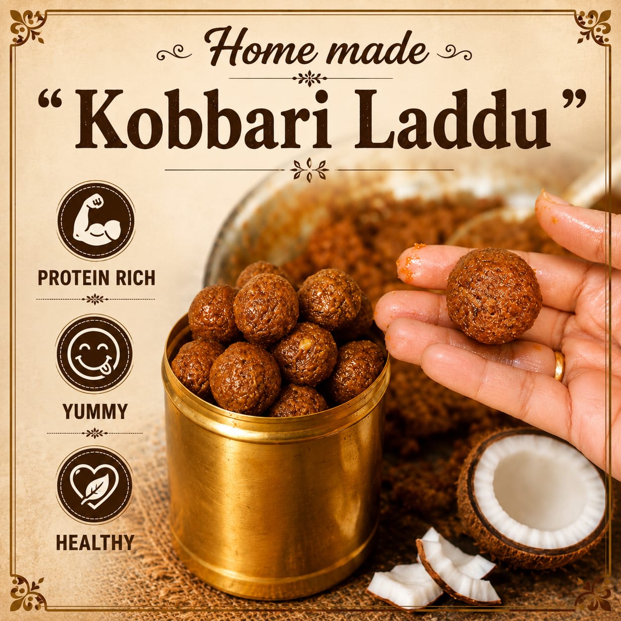 WhatsApp Image 2026-07-11 at 12.59.32 PM Kobbari Laddu - Image 1