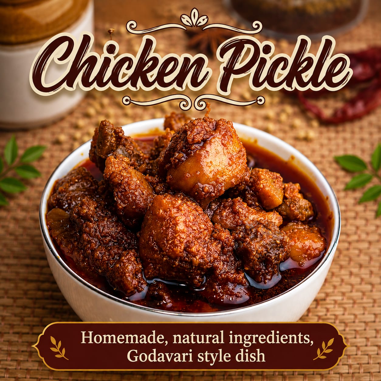 WhatsApp Image 2026-08-24 at 3.56.21 PM chicken pickle - Image 1
